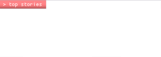 Top Stories content area with title overlay